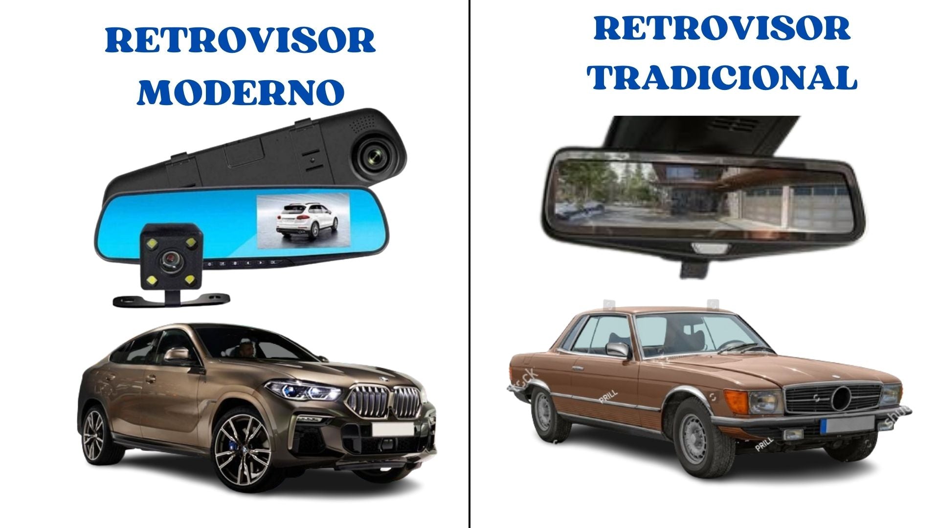 Espejo Retrovisor Inteligente con sensor de movimiento-ENVIO GRATIS