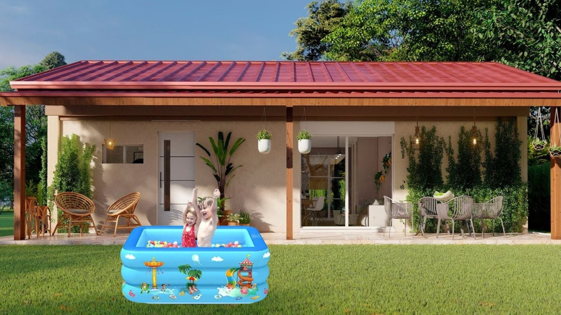 PISCINA INFLABLE REUTILIZABLE-ENVIO GRATIS